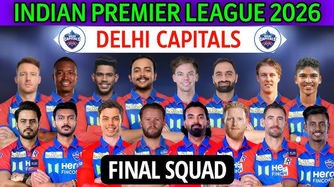 Delhi Capitals Squad 2026