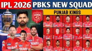 Punjab Kings Squad 2026