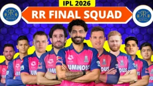 Rajasthan Royals Squad 2026