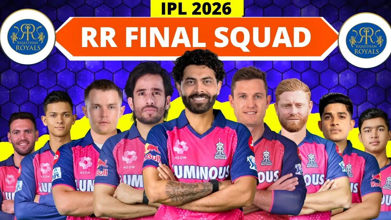Rajasthan Royals Squad 2026