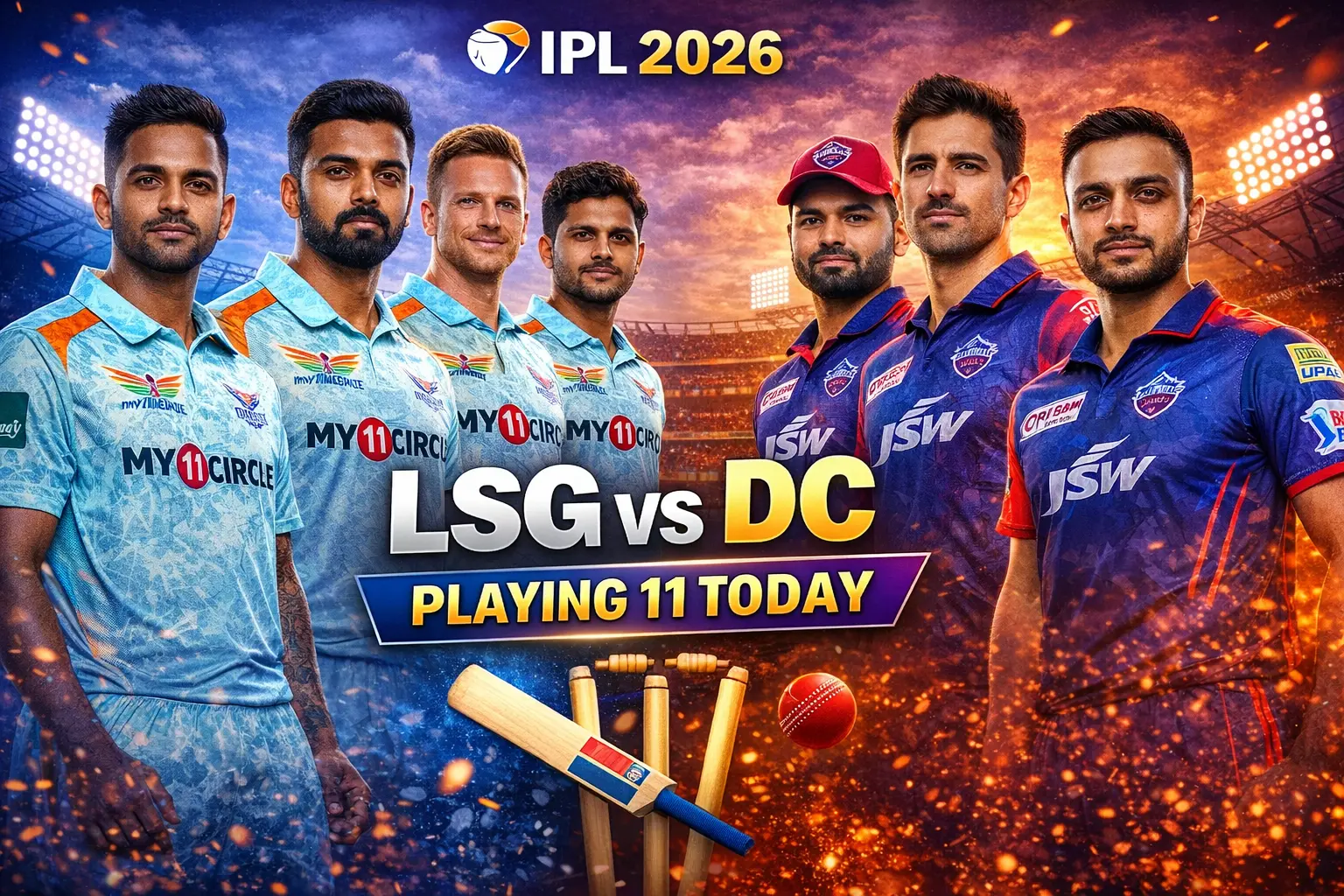 lsg-vs-dc-playing-11-today-ipl-2026