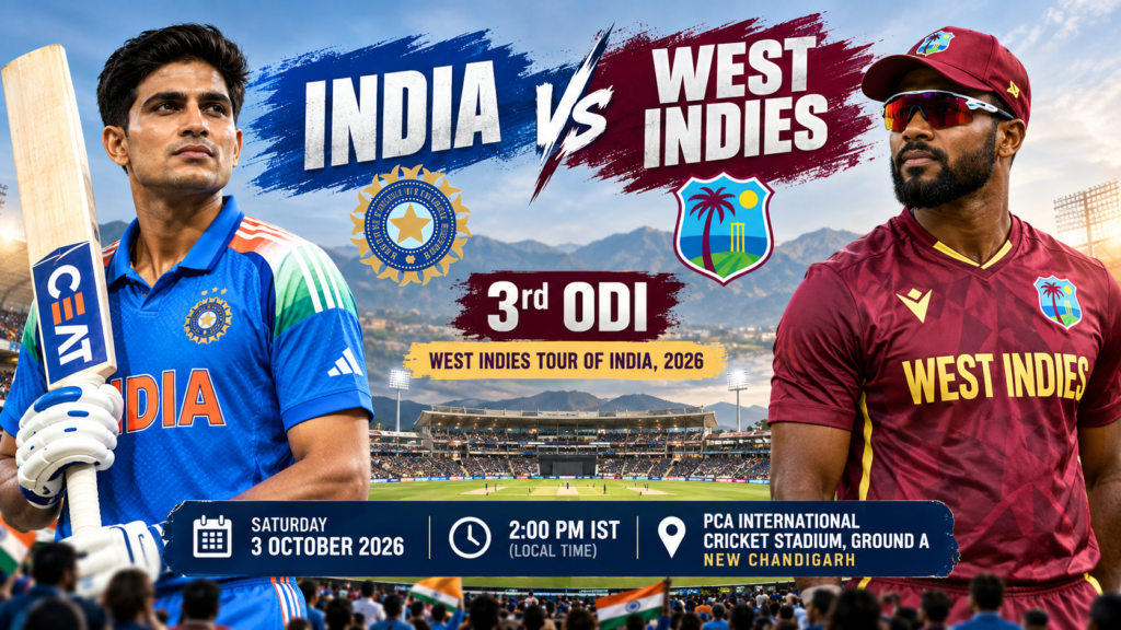 India vs West Indies: 3rd ODI Preview